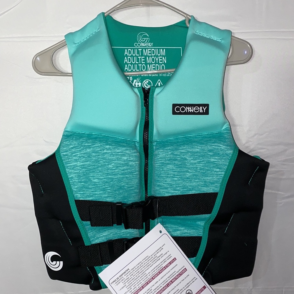 NWT!!Connelly Classic Neo Life Vest Jacket Size Medium 36"- 40" Chest